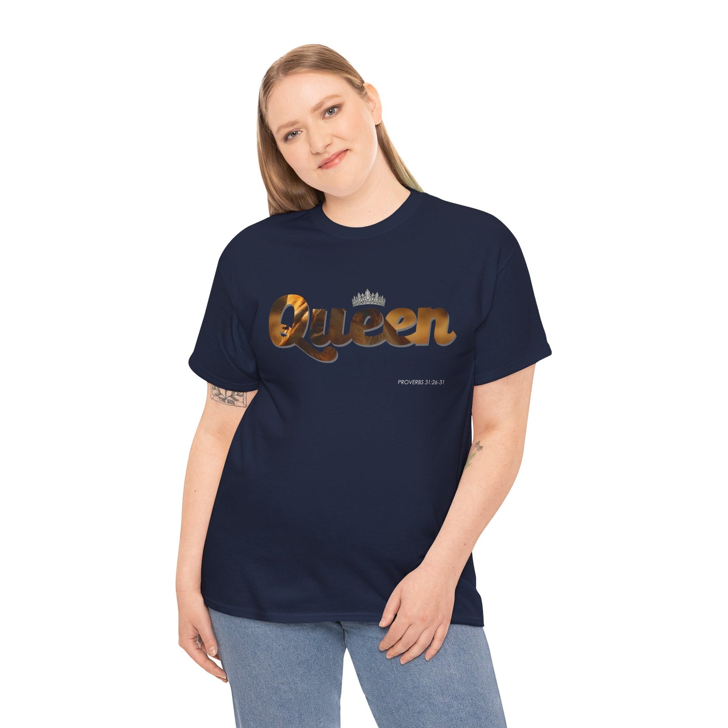 "Queen" Women's Inspirational Graphic Tee