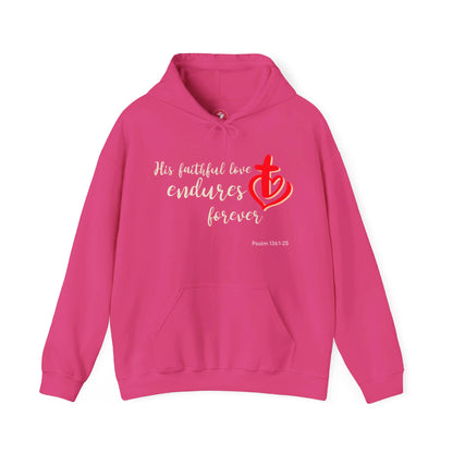 His Faithful Love Unisex Heavy Blend™ Hooded Sweatshirt