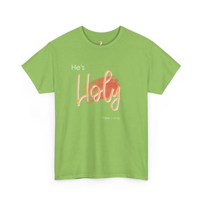 He's Holy Unisex Heavy Cotton Tee