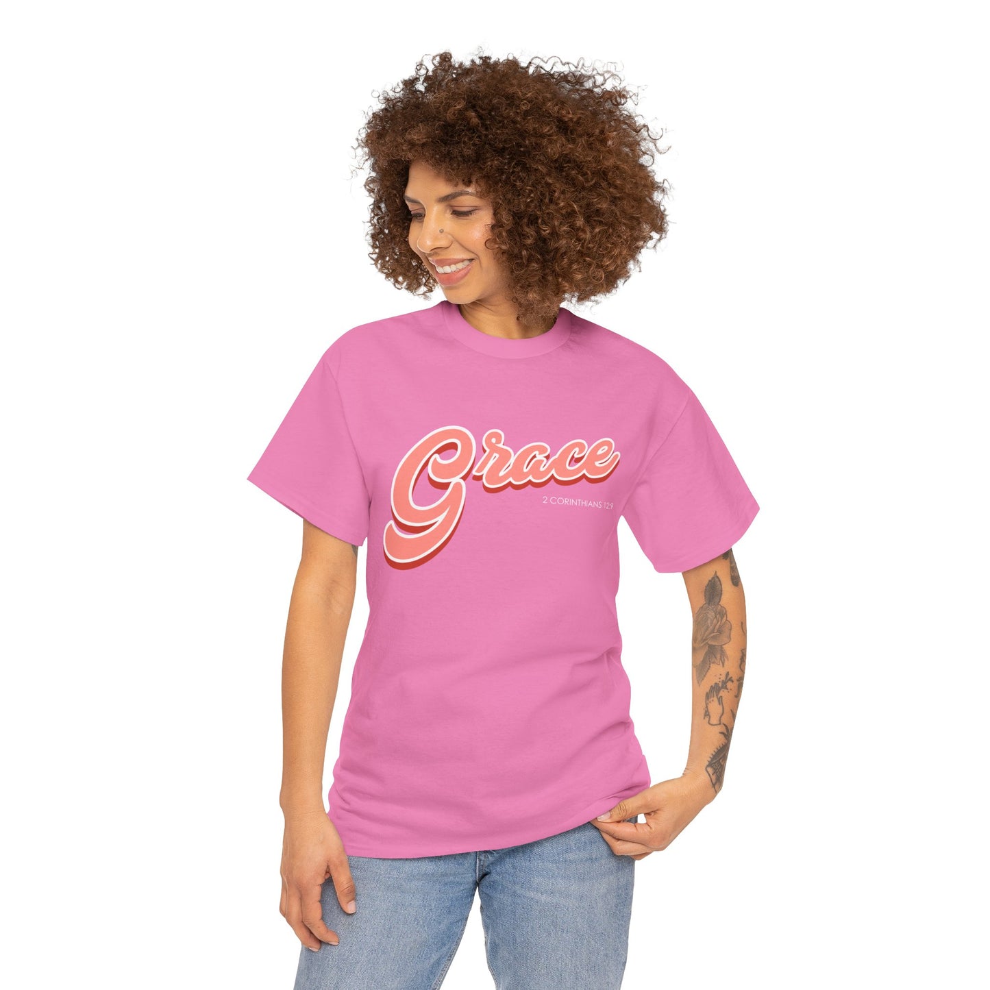 Grace Script Women's Graphic T‑Shirt