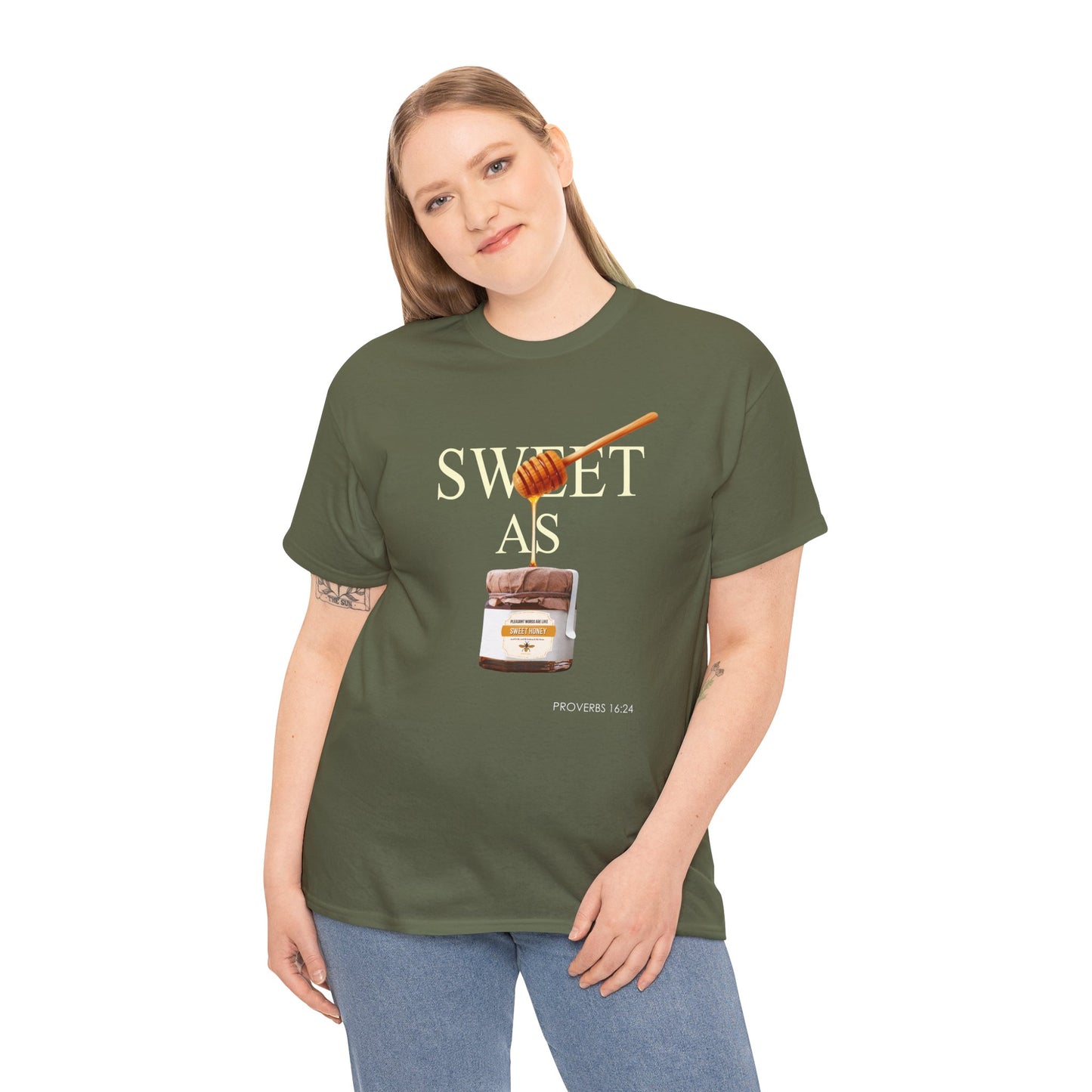 "Pleasant Words" Women's Inspirational Graphic Tee