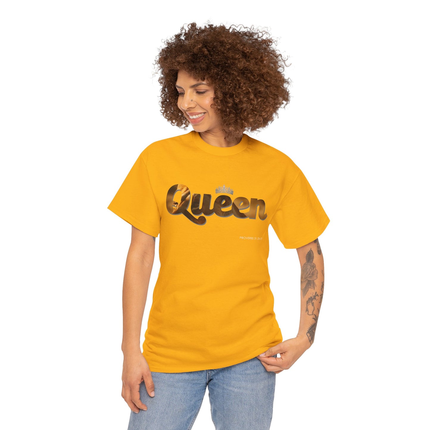 "Queen" Women's Inspirational Graphic Tee