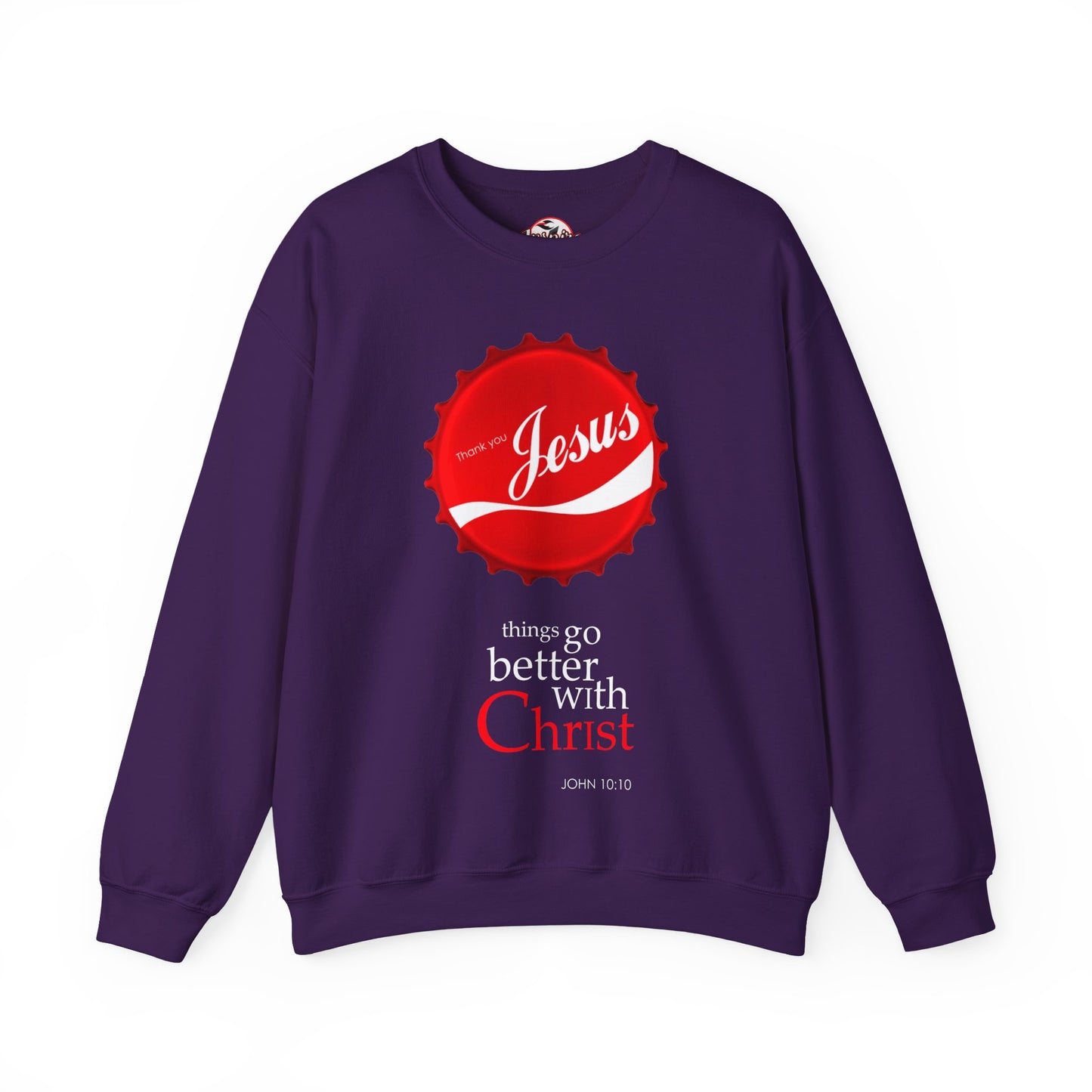 "Things Go Better with Christ" Crewneck Sweatshirt