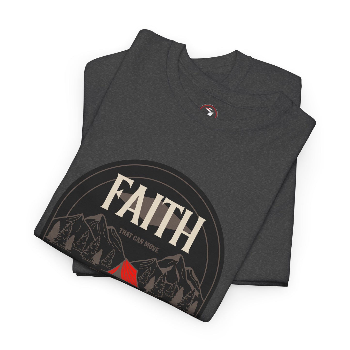 Mountain Moving Faith Unisex Heavy Cotton Tee