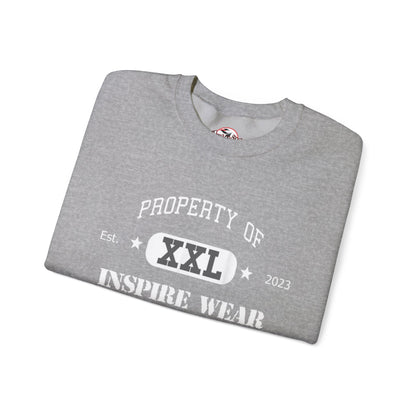 "Property of Inspire Wear" Athletic Crewneck Sweatshirt