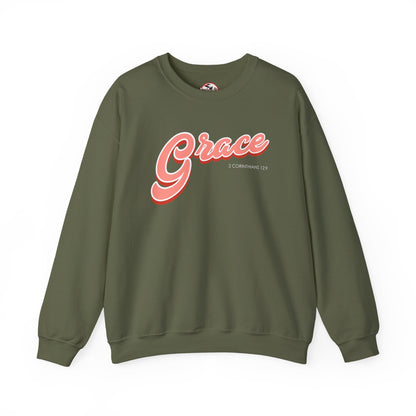 "Grace" Inspirational Crewneck Sweatshirt