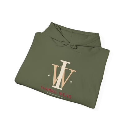 Inspire Wear IW Monogram Logo Pullover Hoodie