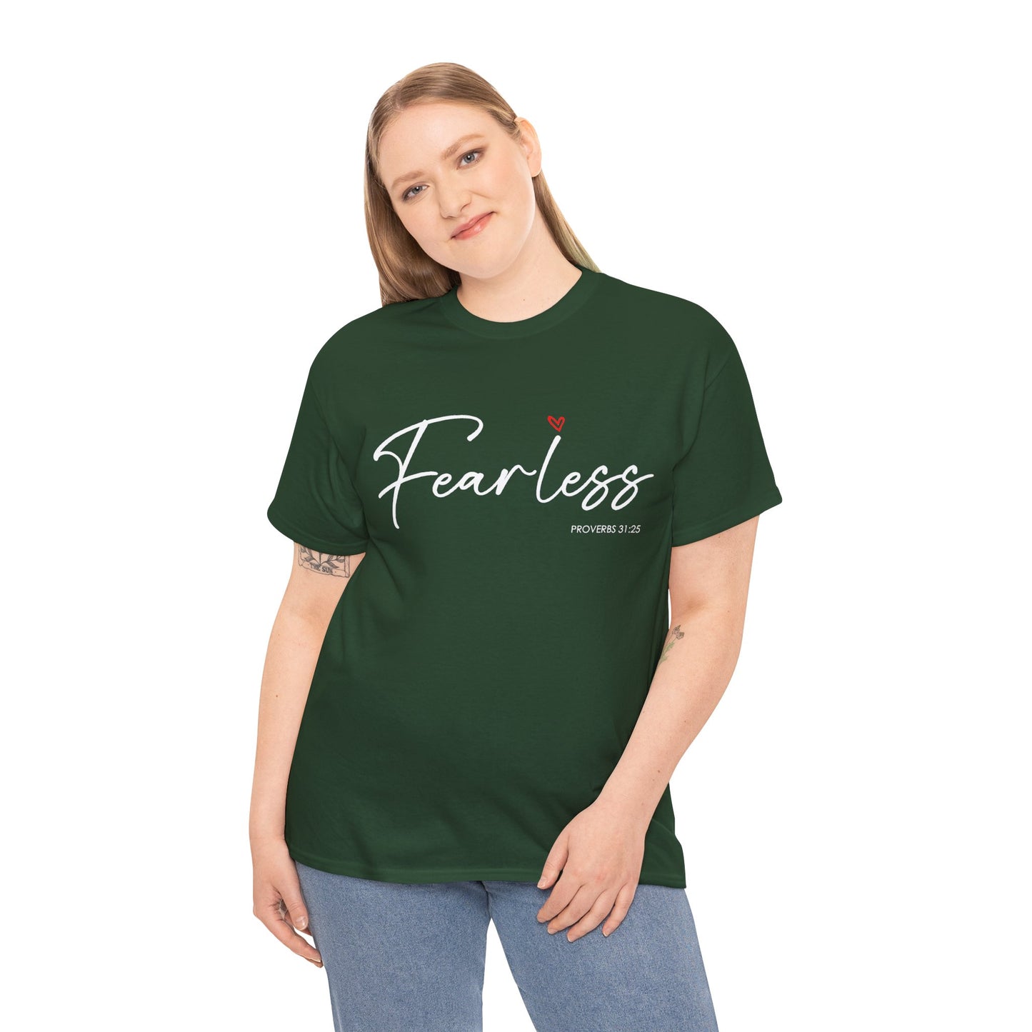 "Fearless" Inspirational Graphic T-Shirt