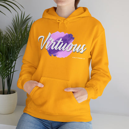 "Virtuous" Affirmation Pullover Hoodie