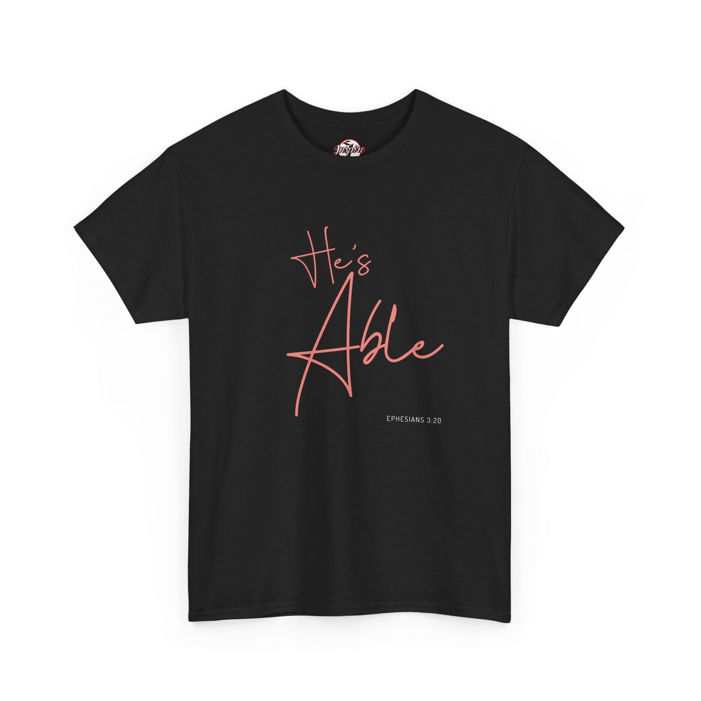 "He's Able" Women's Inspirational T-Shirt