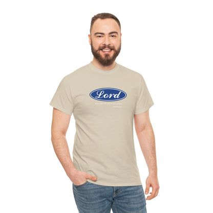 Lord Built Me Inspirational Crewneck T-Shirt