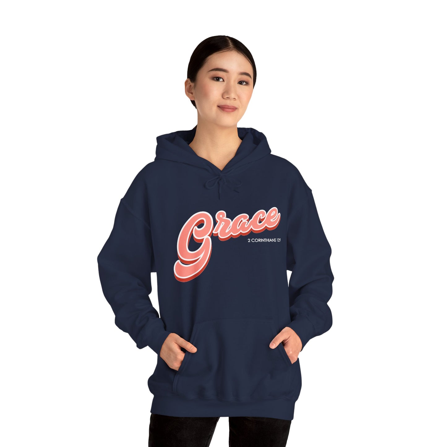 "Grace" Inspirational Pullover Hoodie