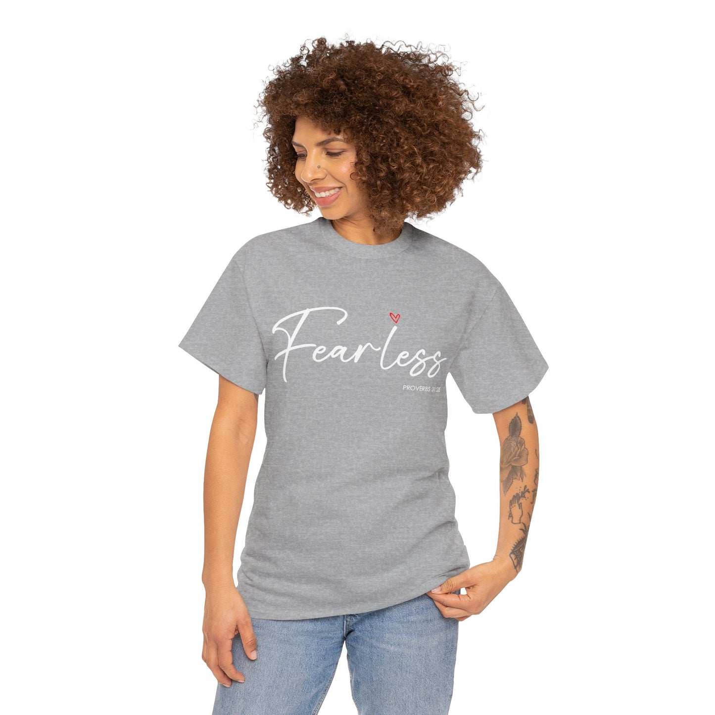 "Fearless" Inspirational Graphic T-Shirt