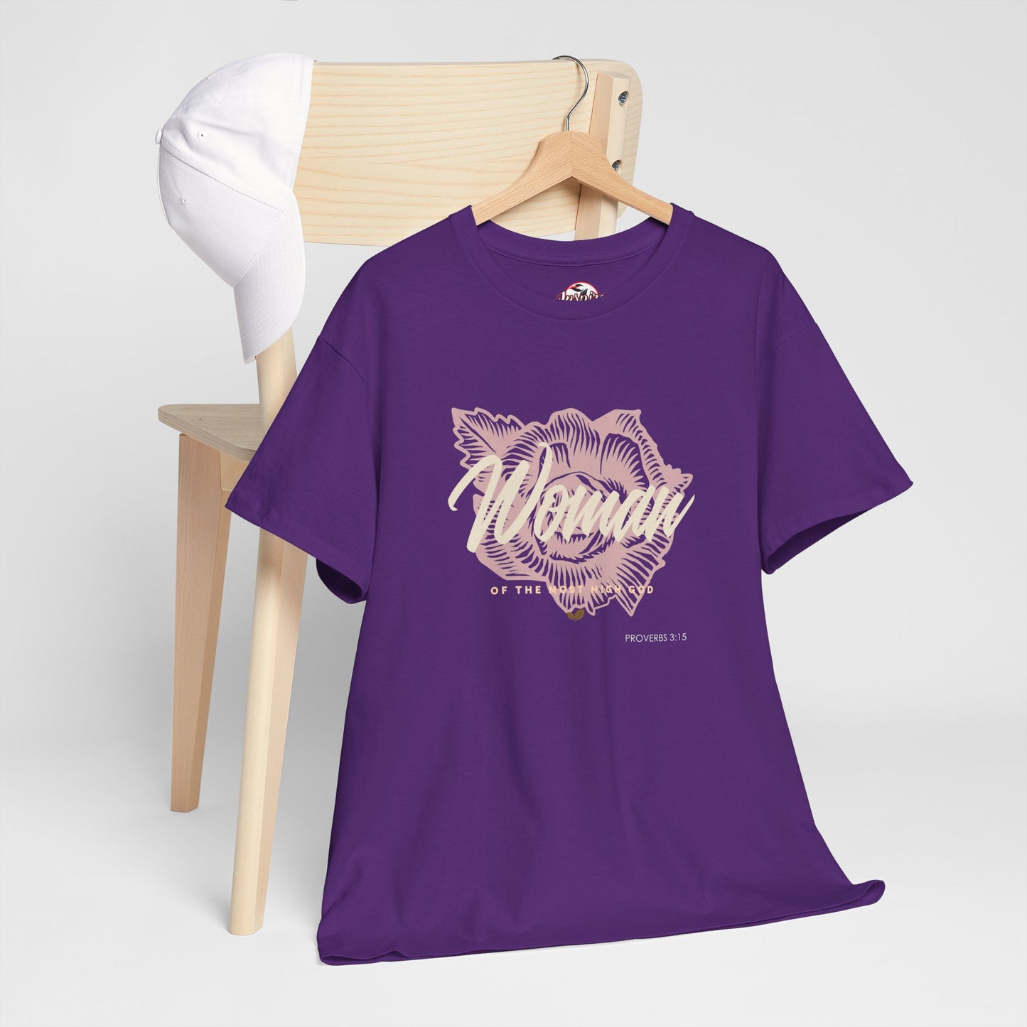 Woman of the Most High God Women's Heavy Cotton Tee