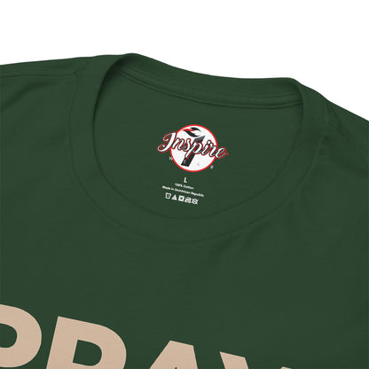 "Pray for it, Pray over it, Pray through it" Motivational Graphic T-Shirt