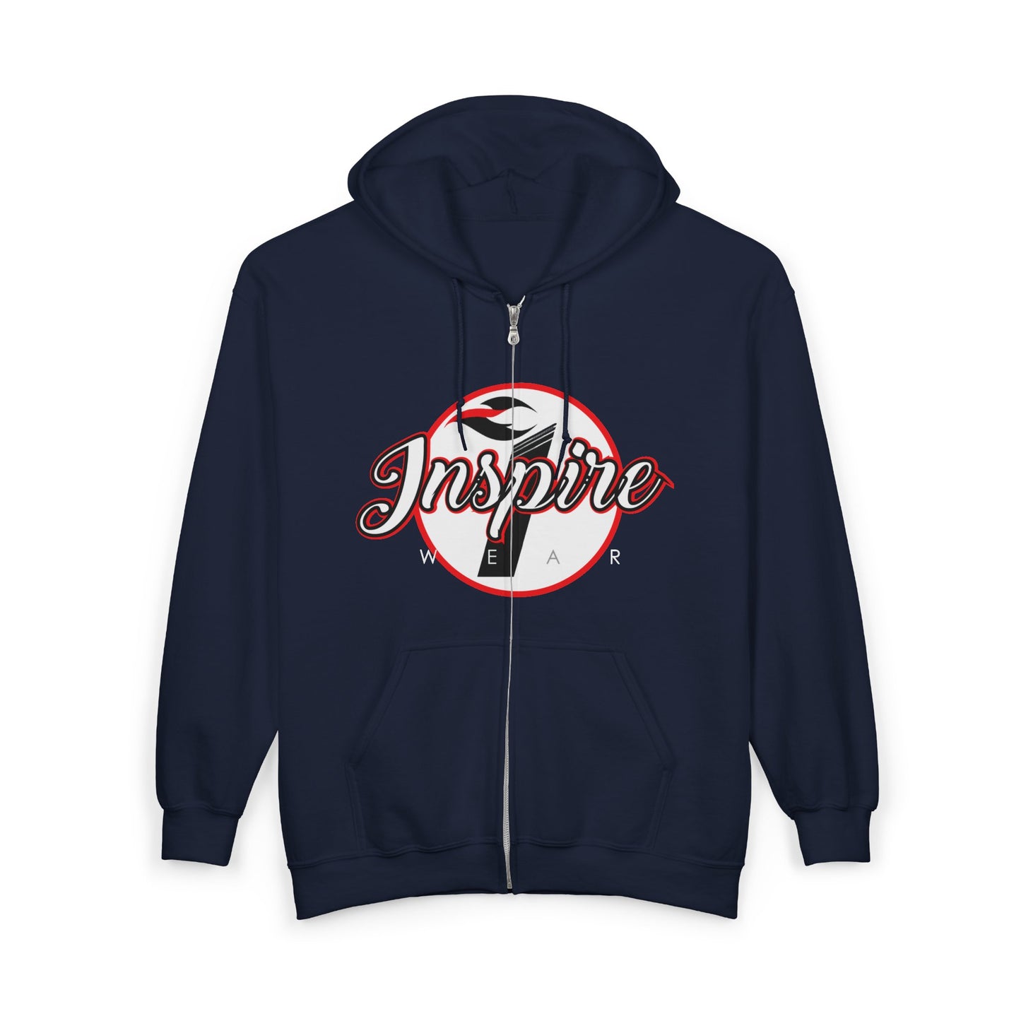 Inspire Wear Unisex Heavy Blend™ Full Zip Hooded Sweatshirt