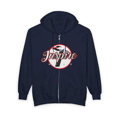 Inspire Wear Unisex Heavy Blend™ Full Zip Hooded Sweatshirt