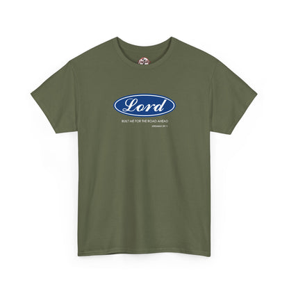 Lord Built Me Inspirational Crewneck T-Shirt