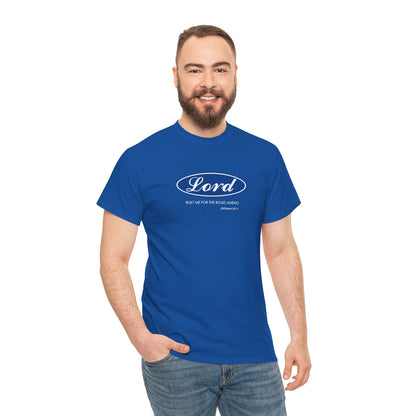 Lord Built Me Inspirational Crewneck T-Shirt