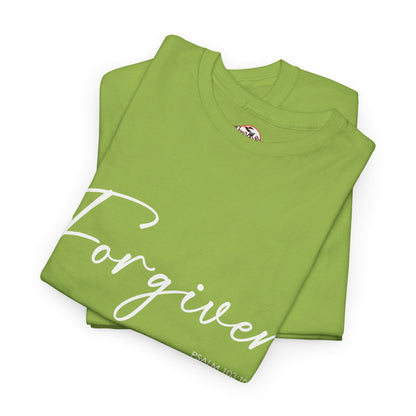 "Forgiven" Womens Christian Faith T-Shirt