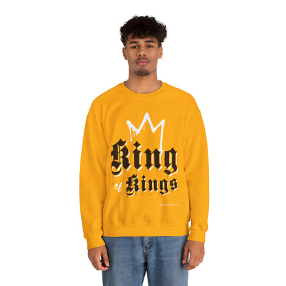 "King of Kings" Inspirational Crewneck Sweatshirt
