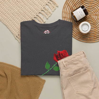 "Fearfully and Wonderfully Made" Rose Affirmative Graphic T-Shirt