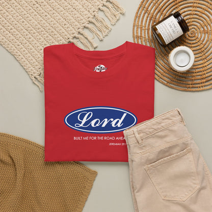 Lord Built Me Inspirational Crewneck T-Shirt
