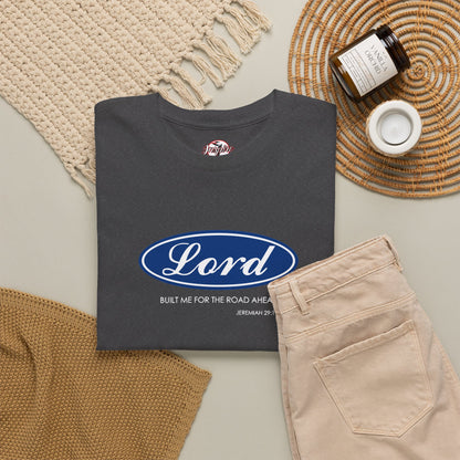Lord Built Me Inspirational Crewneck T-Shirt