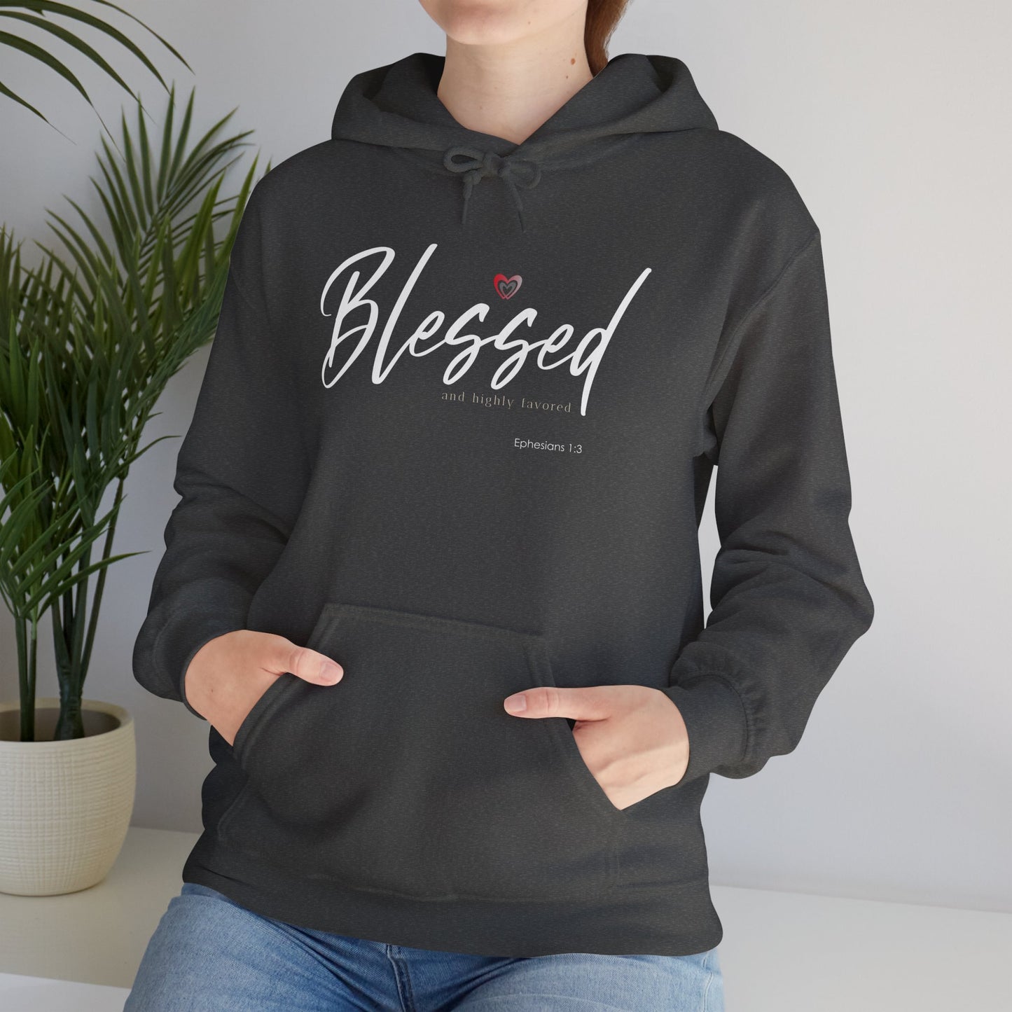 "Blessed" Women's Inspirational Pullover Hoodie
