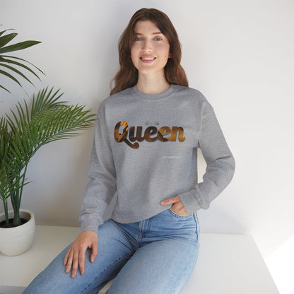 "Queen" Women's Inspirational Pullover Sweatshirt