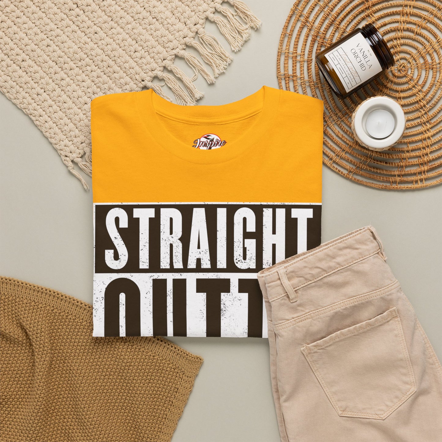 Straight Outta Heaven Unisex Inspirational Graphic T-Shirt