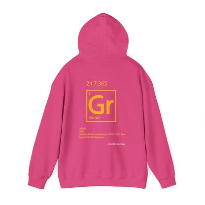 "Grind" Motivational Unisex Pullover Hoodie