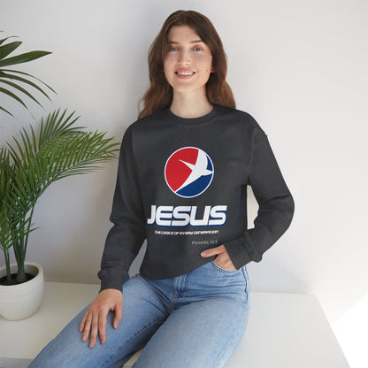 "Jesus: One Choice of Every Generation" Crewneck Sweatshirt