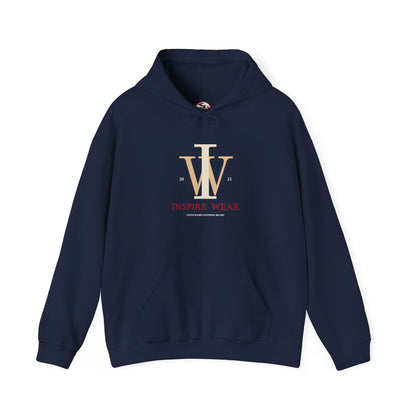 Inspire Wear IW Monogram Logo Pullover Hoodie