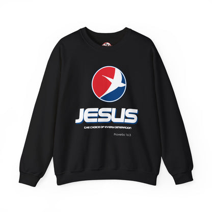 "Jesus: One Choice of Every Generation" Crewneck Sweatshirt