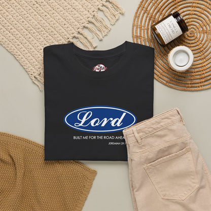 Lord Built Me Inspirational Crewneck T-Shirt