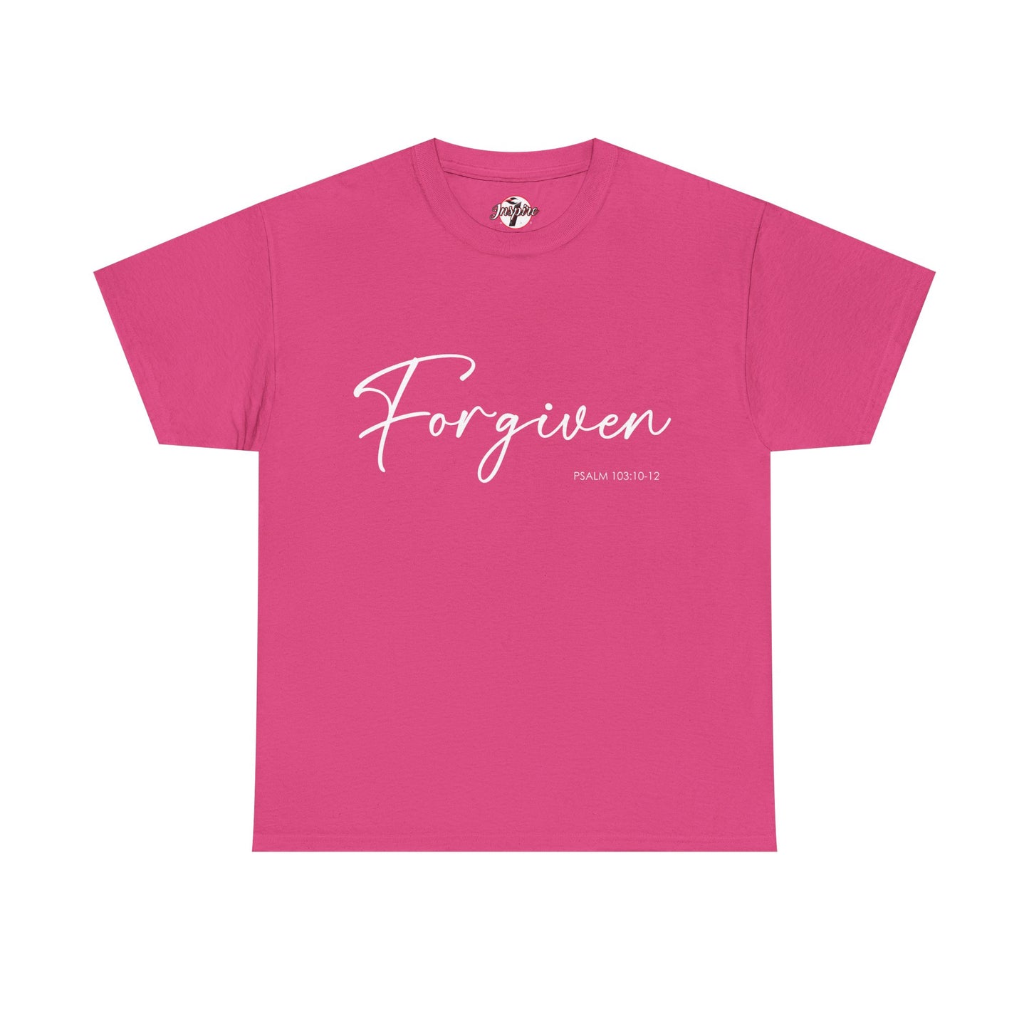 "Forgiven" Womens Christian Faith T-Shirt