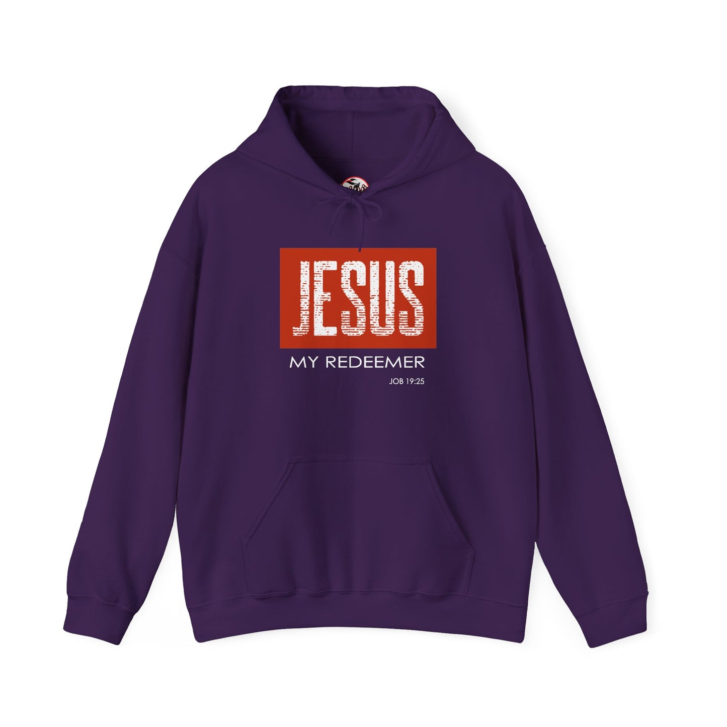 "Jesus My Redeemer" Inspirational Pullover Hoodie