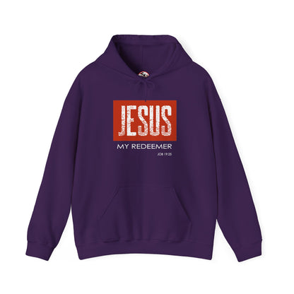 "Jesus My Redeemer" Inspirational Pullover Hoodie