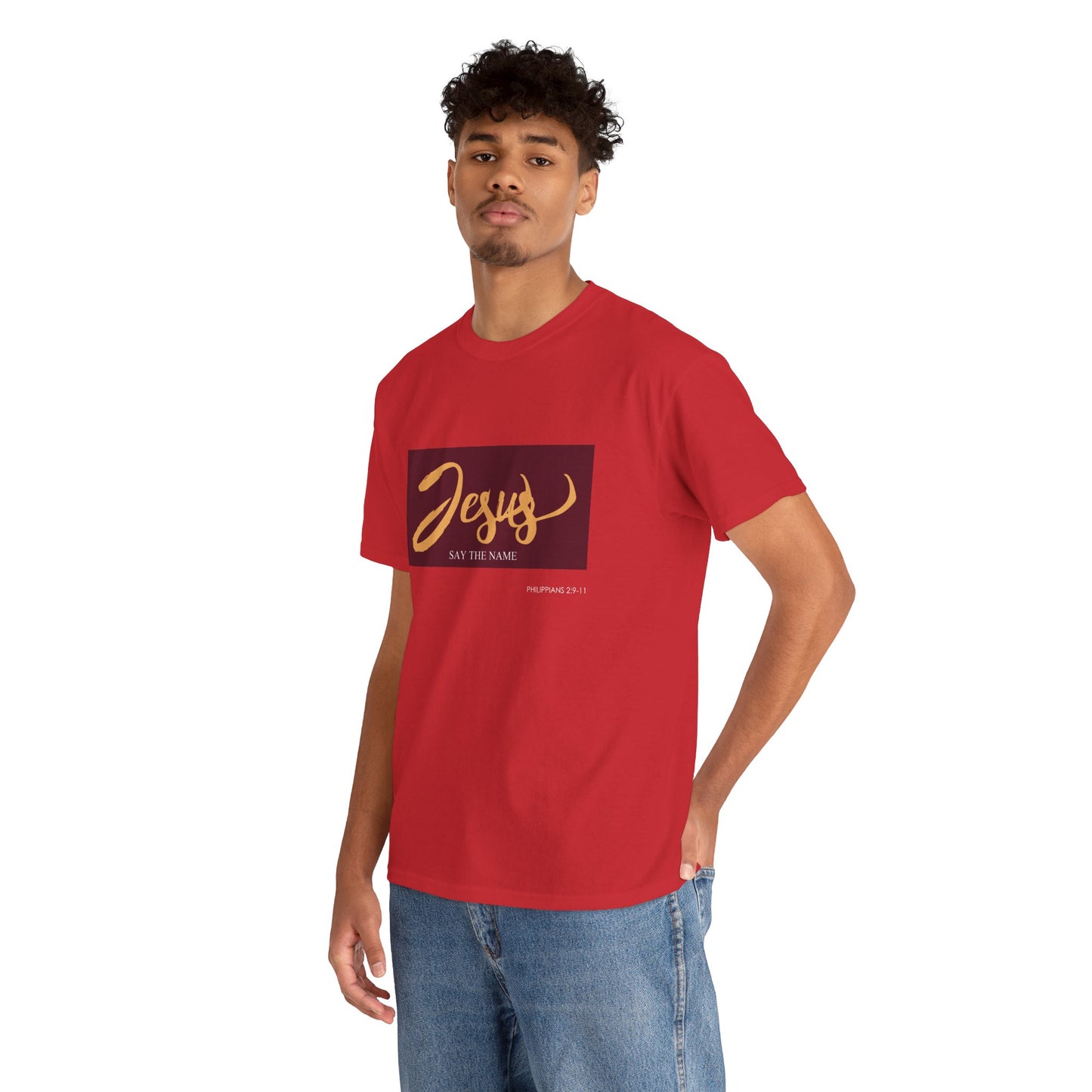 "Say The Name" of Jesus Unisex Graphic T-Shirt