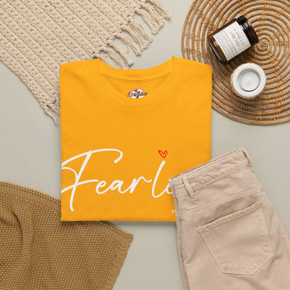 "Fearless" Inspirational Graphic T-Shirt