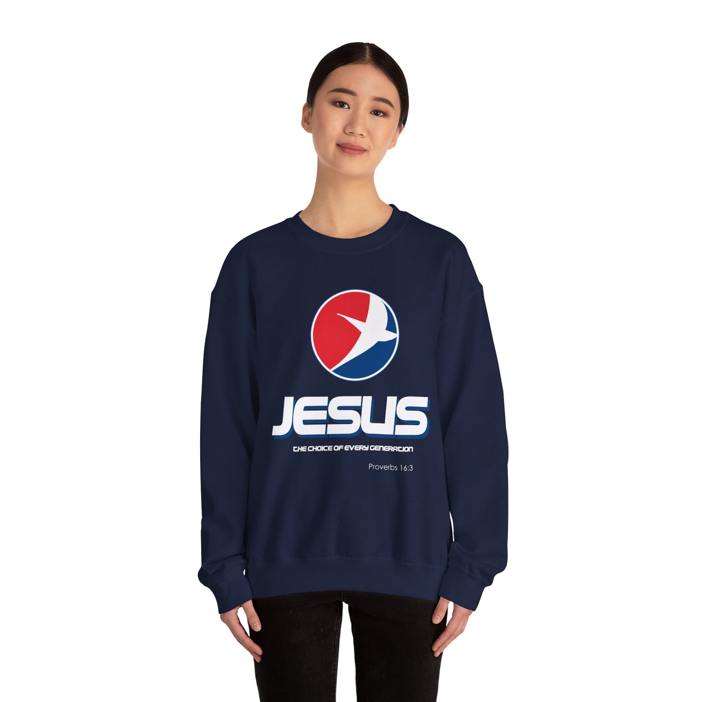 "Jesus: One Choice of Every Generation" Crewneck Sweatshirt