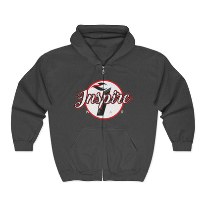 Inspire Wear Unisex Heavy Blend™ Full Zip Hooded Sweatshirt