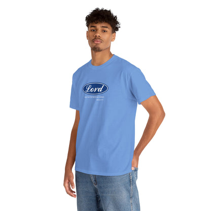 Lord Built Me Inspirational Crewneck T-Shirt