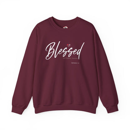 "Blessed" Women's Inspirational Crewneck Sweatshirt