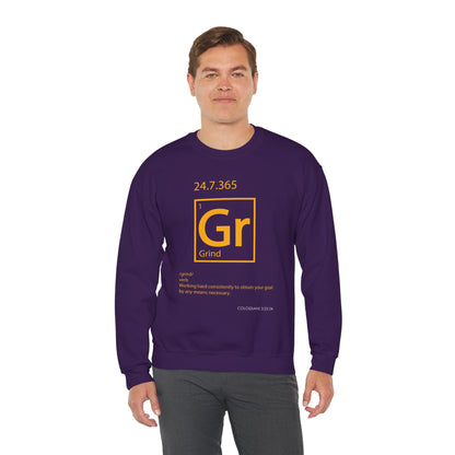 Grind 24/7/365 Motivational Element Crewneck Sweatshirt