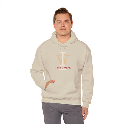 Inspire Wear IW Monogram Logo Pullover Hoodie