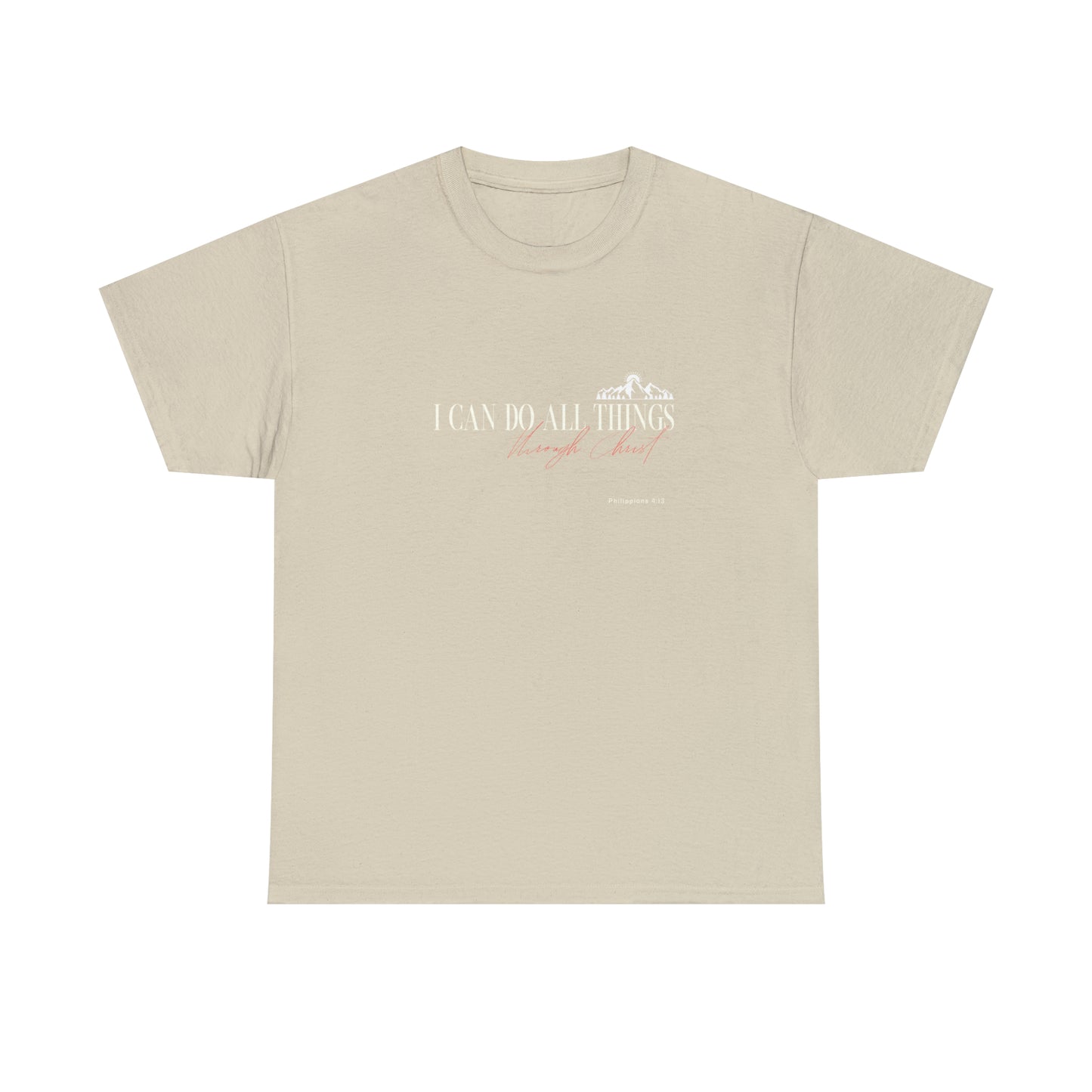 I Can Do All Things Unisex Heavy Cotton Tee