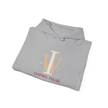 Inspire Wear IW Monogram Logo Pullover Hoodie