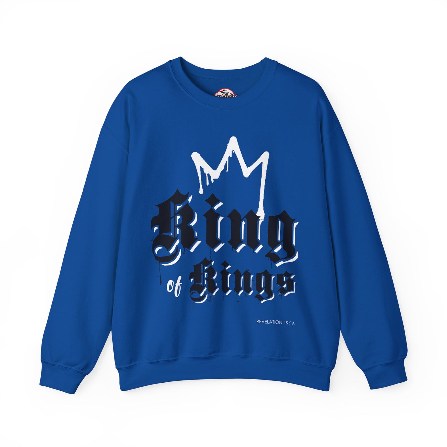 "King of Kings" Inspirational Crewneck Sweatshirt